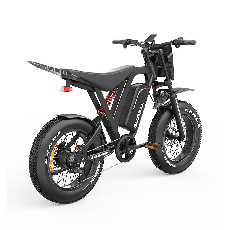 Deepower R700 rugged off-road R700 electric bike side shot