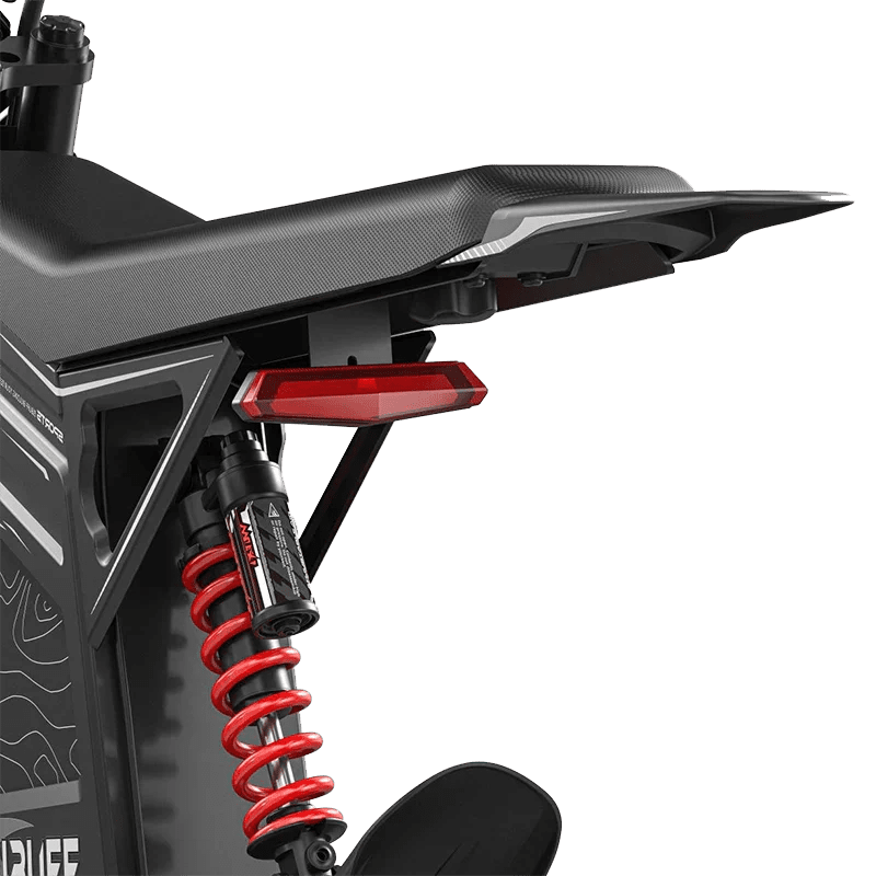 Deepower GT600 rear shock absorber saddle tail frame detail