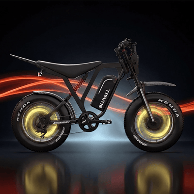 Deepower R700 high torque electric bike dark background showcase