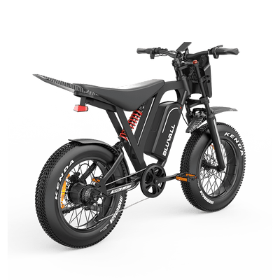 Deepower R700 rugged off-road R700 electric bike side shot