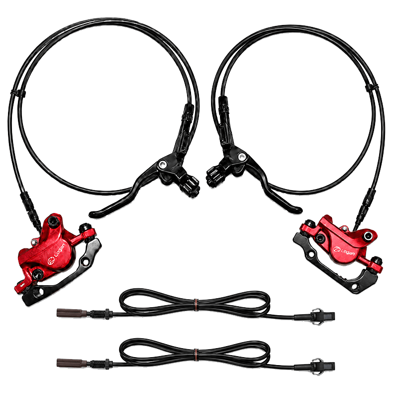 Logan ebike hydraulic disc brake full set for Deepower QS7