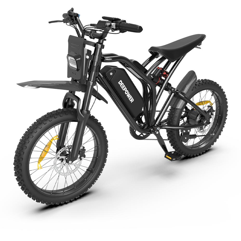 Deepower S21 S21 all-terrain ebike complete side appearance