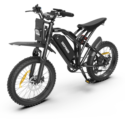 Deepower S21 S21 all-terrain ebike complete side appearance