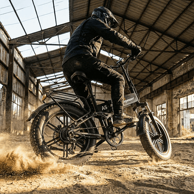 Deepower A5丨All-Terrain Folding Electric Bike - DEEPOWER Europe Official