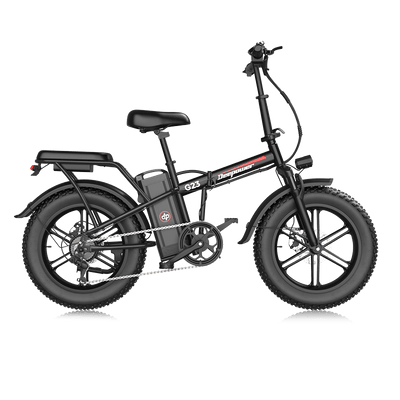 Deepower G23Pro foldable fat tire electric bike side view