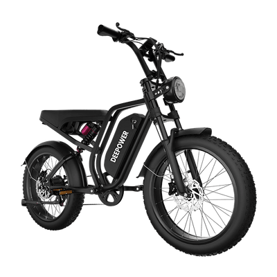 Deepower SU8 rugged outdoor electric bike side view