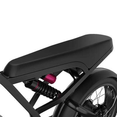 Deepower SU8 ebike seat rear wheel frame detail