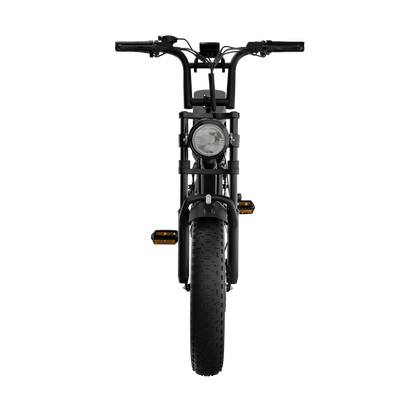 Deepower SU8 electric bike handlebar front overlook